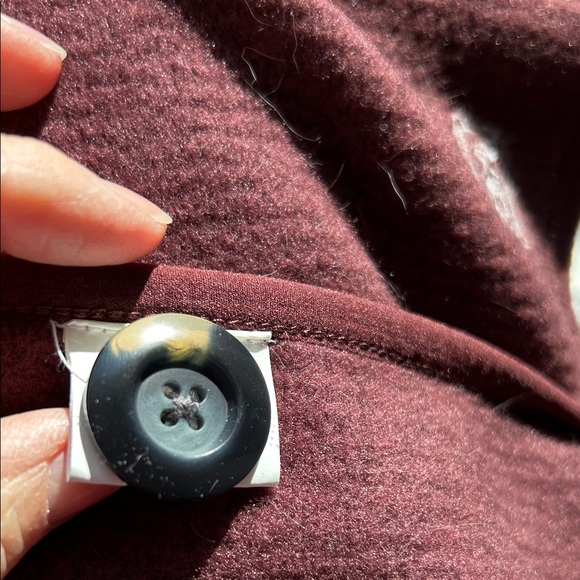 REI Maroon Button-Up Jacket - Picture 8 of 9